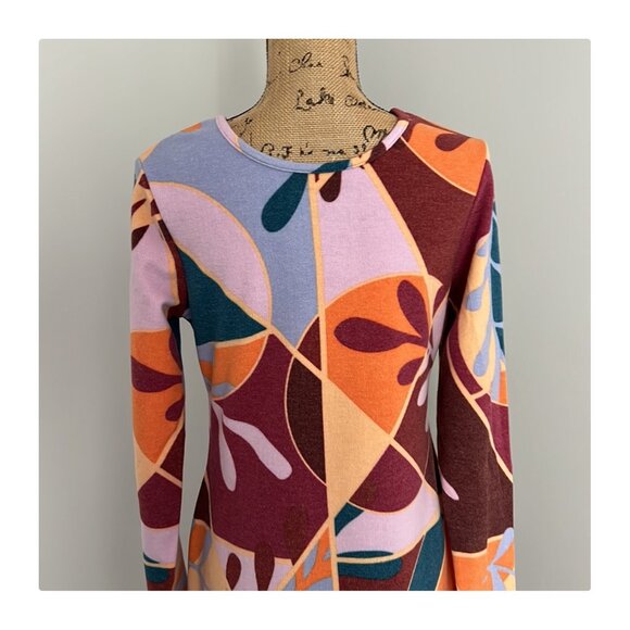 Latino Heritage Month Long Sleeve Midi Bodycon Sweater Dress L - Picture 7 of 12